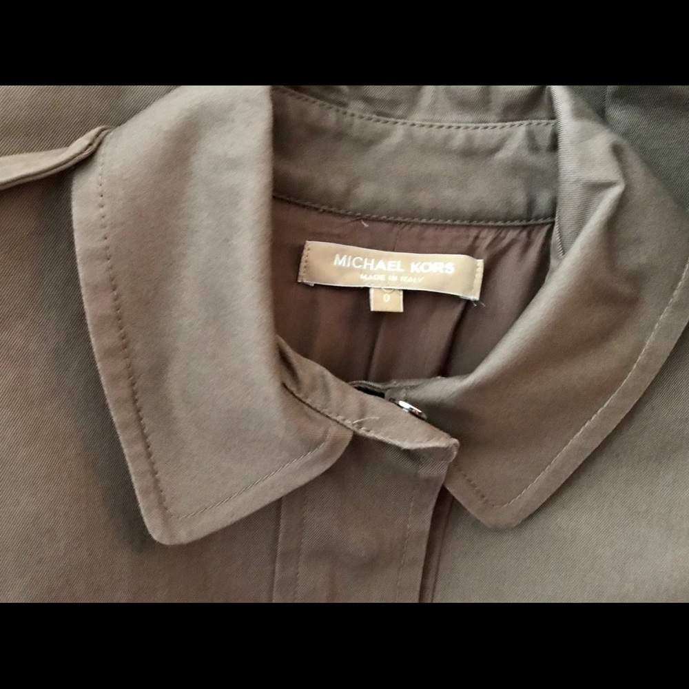 Michael Kors Safari Trench Dress - Picture 5 of 8